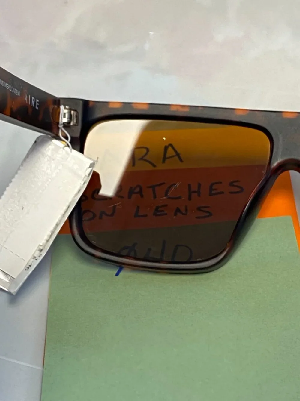AIRE Sunglasses IMPERFECT  Exact Pair Shown ARA 040